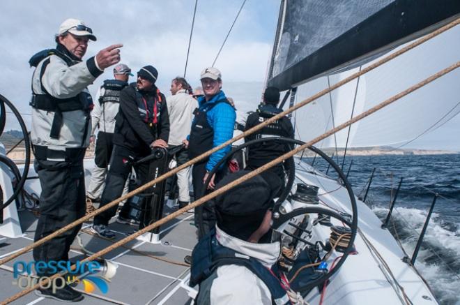 San Francisco to Monterey aboard Frank Slootman's RP 63' Invisible Hand - 2015 Spinnaker Cup © Pressure Drop . US